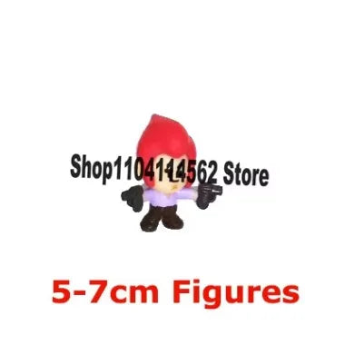 Mini Anime Figures Fashion Original Star-Game Decoration Cartoon Heroes Model Cotton Dolls Boys Christmas Gifts Collectible