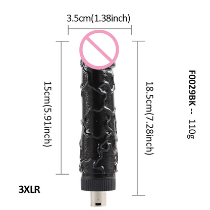 Dildo-Entry-Level Sex Machine A2/F2/F3 Accessories 3XLR Accessories Dildos Suction Cup Sex Products For Women And Men