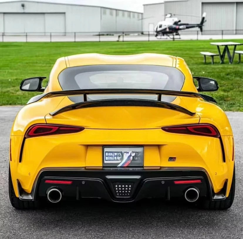 Wholesale for Gr Supra A90 A91 Mk5 AG Style Carbon Fiber Rear Trunk Wing Tail Wing Rear Spoiler Lip Wings Ducktail