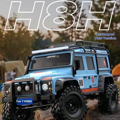 Mjx H8h Brushless Rc Crawler 1 8 Scale Large Four Wheel Drive Dual Speed Differential Lock Off Road Climbing Remote Control Car