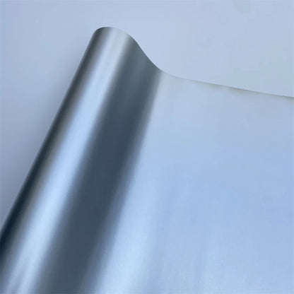 Multiple Colors Ice Metallic Matte Chrome Vinyl Car Wrap Film with Air Release Satin Car Stickers Foil