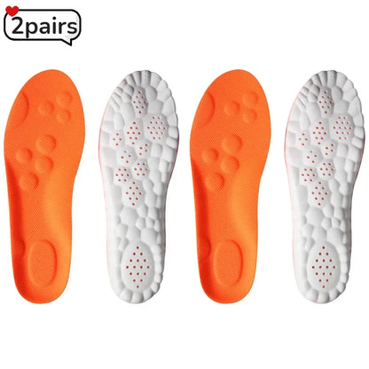 Upgrade Massage Sports Insoles Super Soft PU Insole for Feet Running Baskets Shoe Inserts Soles Arch Support Orthopedic Cushion