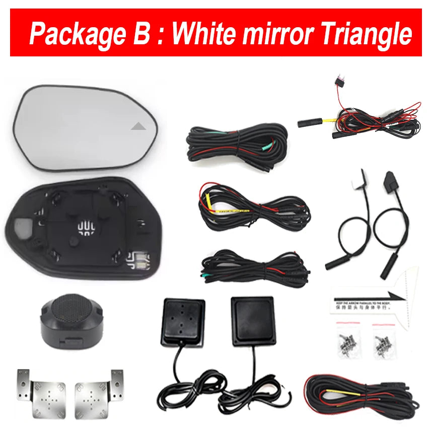 Car Blind Spot Detection System BSD BSA BSM Car Radar Sensors Change Lane Aided Parking For Lexus CT CT200h 2011-2017