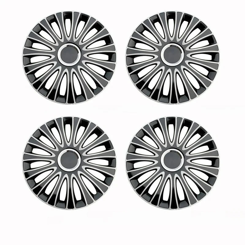 R15 Inch  4PCS Car Universal Wheel Cover Hubcap Replacement Hub Caps Wheel Rim Cover Tire Accessories Snap on SUV Truck