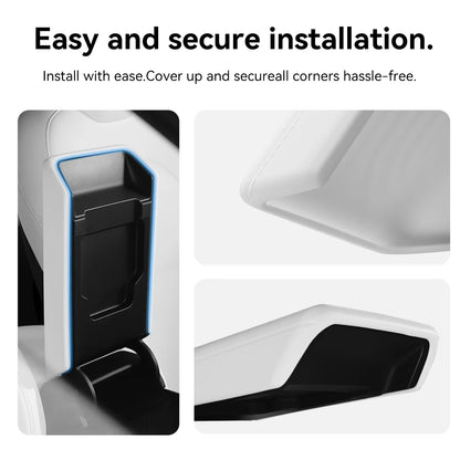YZ  For Tesla Model Y YL Juniper Model 3 Highland TPE Armrest Cover Soft Case Center Arm Rest Pad Anti-scratch 2026 Accessories