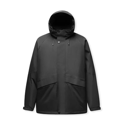 Semir Down Jacket Men Mid-Length 2024 Winter New RainproofStain-ResistantOil-Proof Windproof Loose Hooded Versatile Down Jacket