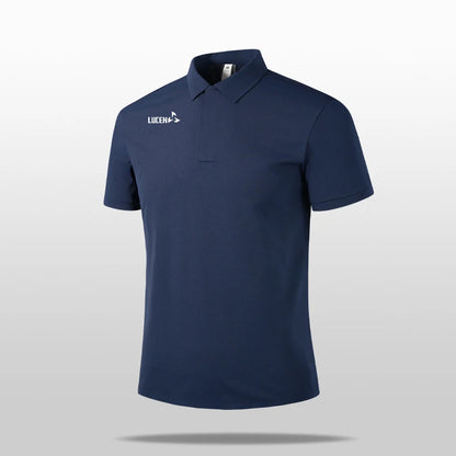 LUCEN Original Base Summer New Design Men's High-Quality Outdoor Sport Polo Shirt Golf Running Fitness Short-Sleeved T-Shirt Top