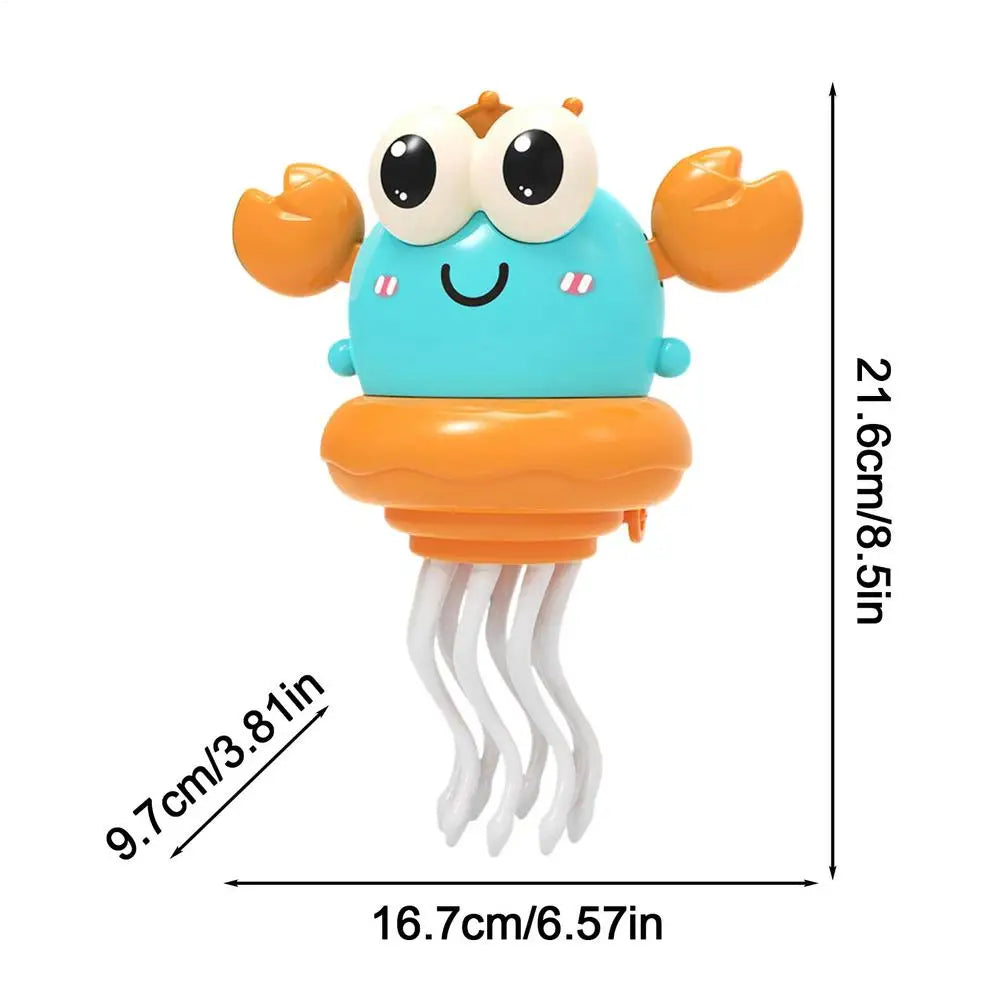 Crawling Crab Toy Educational Preschool Learning Activities Kids Moving Electric Crab Toy with LED Light Music for Kids Boys