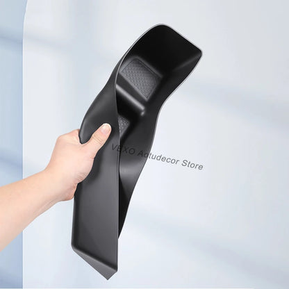 For Geely EX5 Galaxy E5 2025 2026 2024 Door Storage Organizer Door Side Slot Tray Lower Storage Box TPE Car Accessories Interior