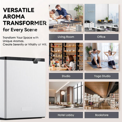 NAMSTE 800ML Fragrance Diffuser Smart Timing Scent Air Machine for Home Hotel Spa 1500m³ Aroma Diffuser Electric Air Freshener