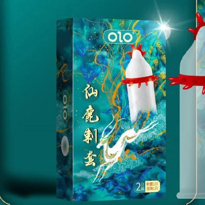 Ribbed Condoms for Men Dotted Spike G-spot Vaginal Stimulation Cock Condom Contraception Sensitive Penis Sleeve Adult Sex Toys