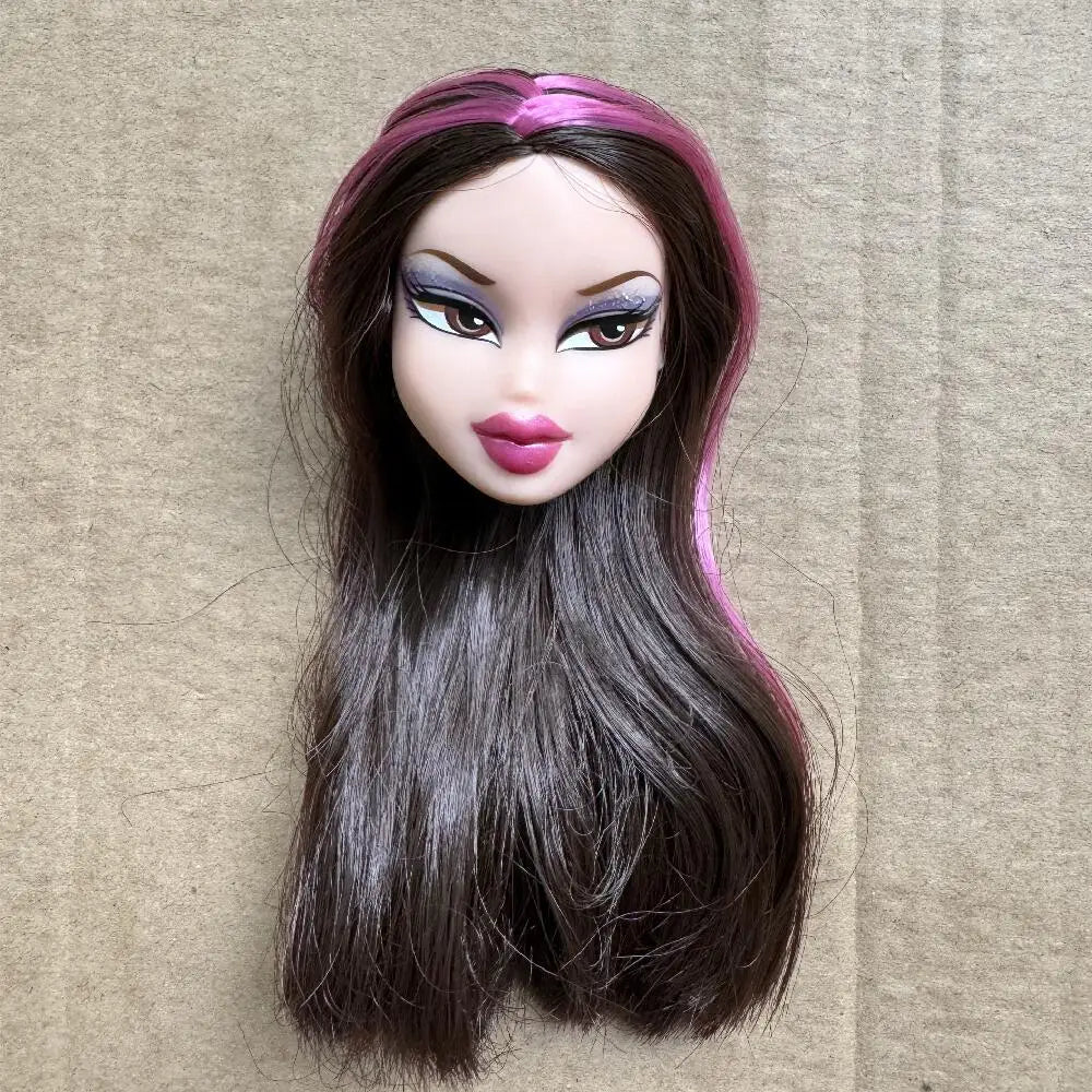 2001 Version Original Brazz Doll Multi-Joint Movable Vintage Rare Face Doll Heads And Shoes Replacement Hand DIY Toy Accessories