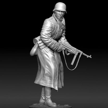 1/16 Resin Model Figure Kits GK , Military Theme，Unassembled And Unpainted，141RCC