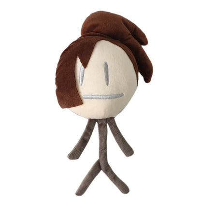 Bfdi Four Plush Doll Game Battle for Dream Island Cosplay Plushie Toy Number Flower Woody Coiny Firey Lollipop Soft Kids Gift