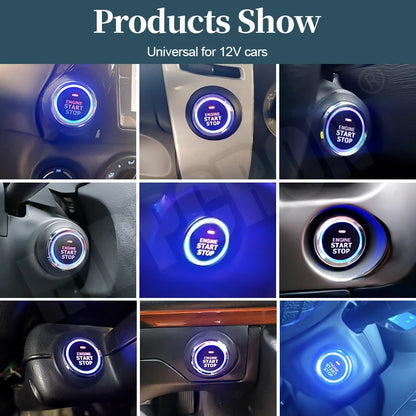 Hippcron Car Remote Control Keyless Entry Start System Central Door Lock Support Window and Trunk Control Function car gadgets