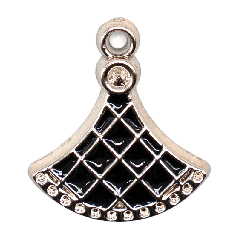 1PCS Black Fashion Acrylic Shoe Charms Accessories Pins for Women Men Clog Decorations Flowers Bow Bag Acrylic Shoe Buckles