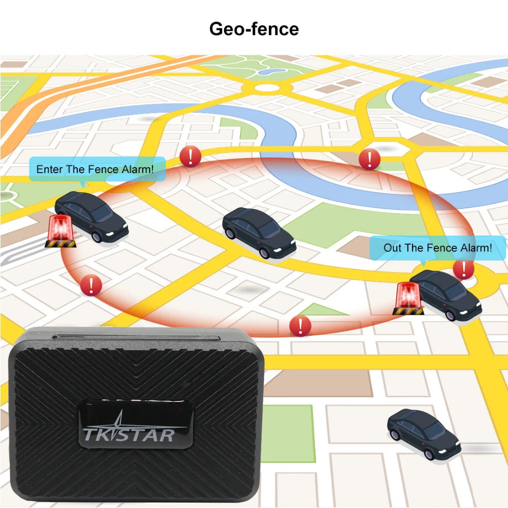 2025 2G 4G Mini GPS Tracker Car 1500mAh TKSTAR GPS Tracker Locator 2G 4G Magnet Free APP Vehicle GPS PK TK905 GF07