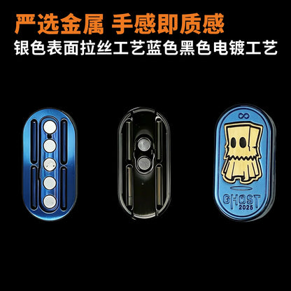 HalooPlayer Ghost Fidget Spinner Toys EDC Stress Relievers Anti Anxiety Hand Spinner Toy for Adults and Kids