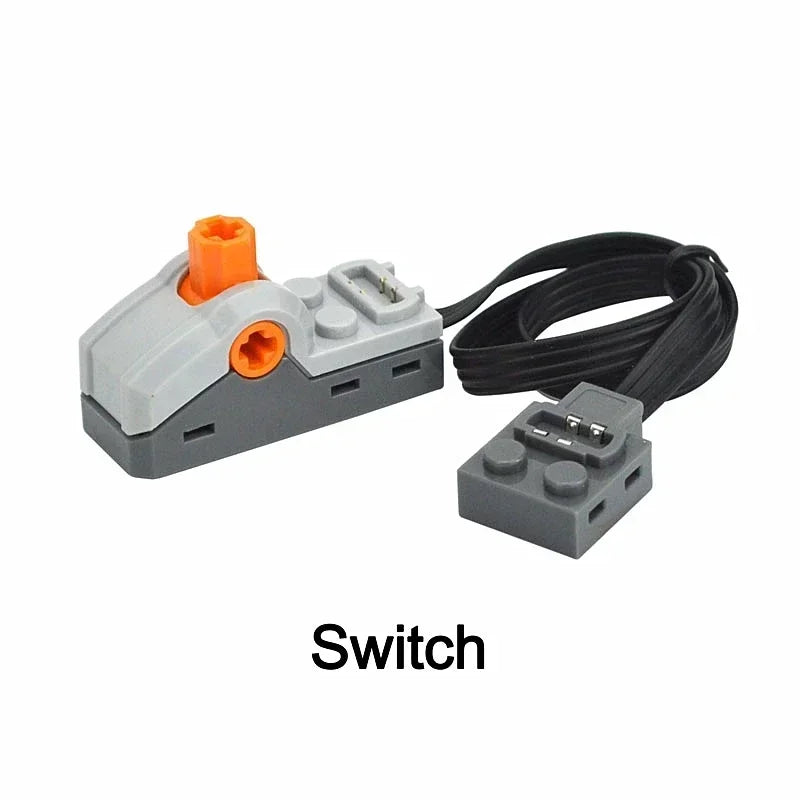 MOC Power Function Technical Parts Motor Servo Strengthen Motor Building Blocks Multi High Speed PF Sets Brick Toys DIY Motor