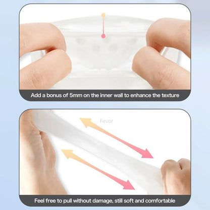6pcs Mini Cups Masturbator Egg Portable Stimulator Penis Massager Soft Rubber Adult Sex Toys Men Realistic Vagina Pocket Pussy