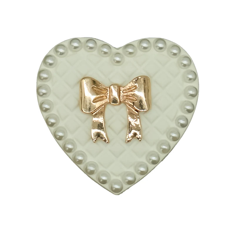 1pcs Metal Shoe Charms Flowers Butterfly Shoe Decorations Perfume Bow Tie White Sandals Pins for Women Girls Favor Gifts