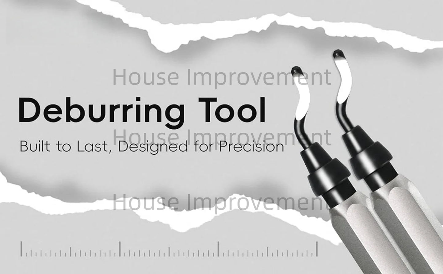 Deburring Tool Set with 11pcs High Speed Steel Swivel Blades Burr Removal Tool for Metal Resin PVC Pipes Copper Plastic Aluminum