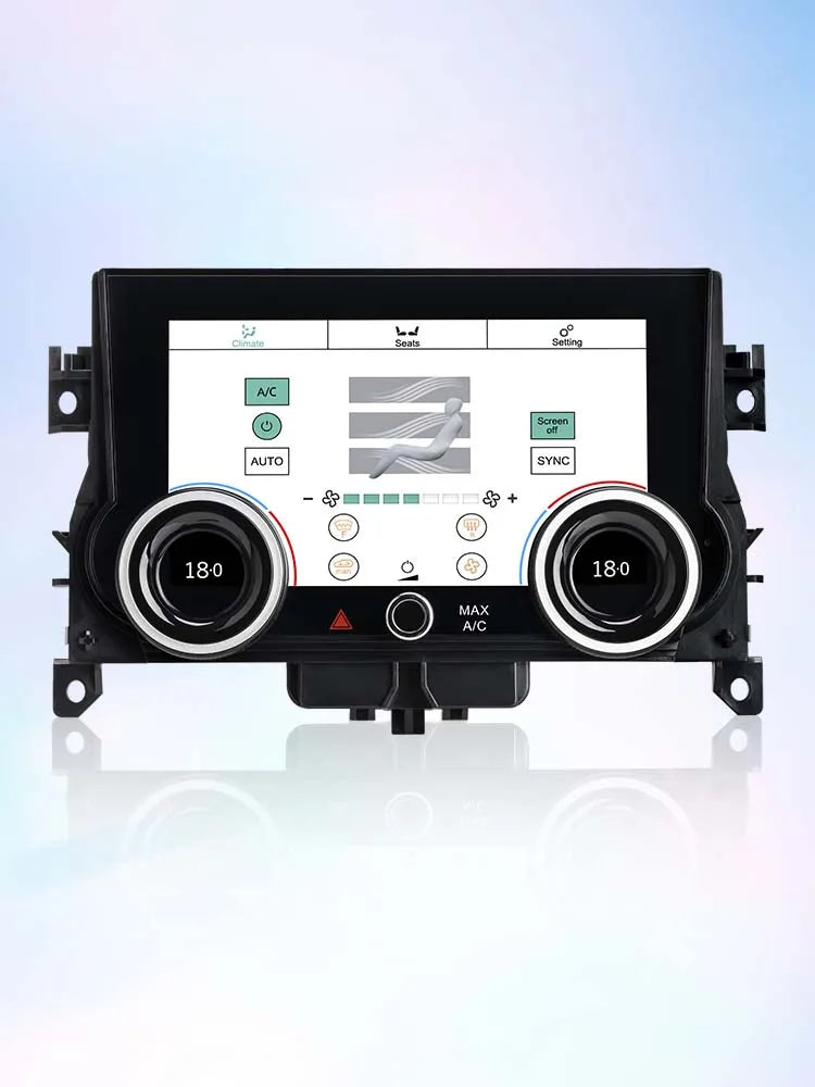 STWEI 10.25inch HD 8 Core Android13 Wireless Carplay Auto For Range Rover Evoque L538 Car Multimedia  Digital AirCon AC Panel