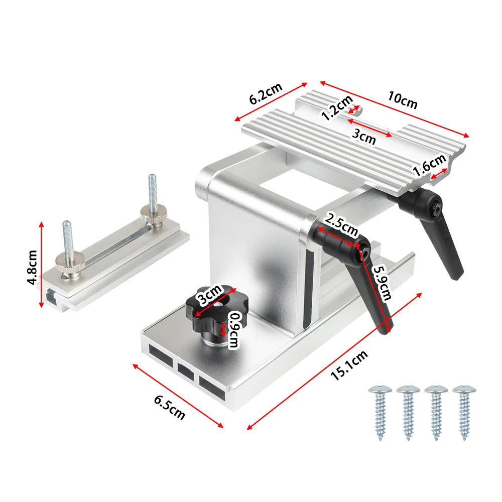 Adjustable Replacement Tool Rest Sharpening Jig for 6 inch, 8 inch Bench Grinders Knife Sharpener System Tool