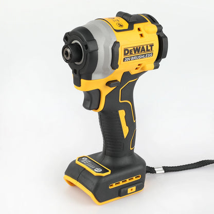 DEWALT DCF850 20V Cordless Lithium-Ion Impact Driver, High-Torque 3-Speed Rechargeable Electric Screwdriver, Bare Tool