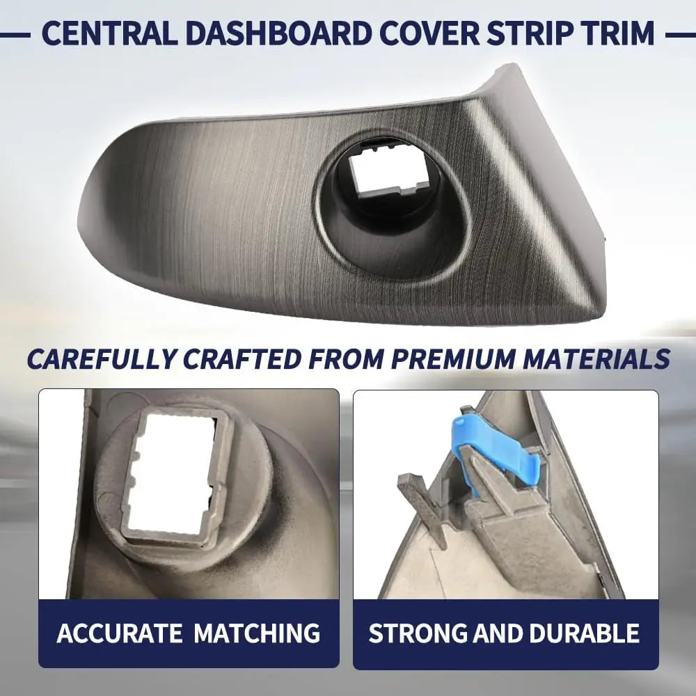 Central Dashboard Cover Trim Panel 55413-42070-B0 55412-42060-B0 for Toyota RAV4 2006-2012 Base Limited Sport EV