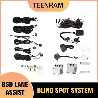 Parallel Assist System Blind Spot Monitoring Sensor And 77GHz Millimeter Wave Radar Assist BSD Vehicle Blind Spot Lane Change