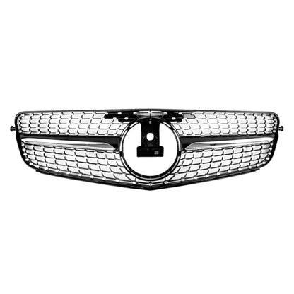 XVIP Front Bumper Grille Hood Grill For Mercedes Benz C-Class W204 2007-2014 C180 C200 C250 C300 AMG GT Diamond Tuning Grille