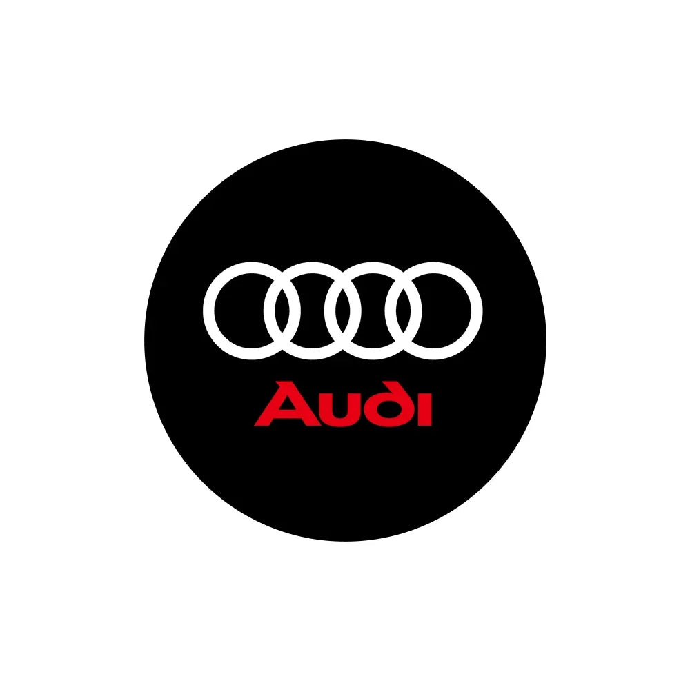 2Pcs HD Car Door Car sticker Lamp Car Door Welcome Light For Audi Sline Q3 A5 A7 A3 Q5 Q7 A4L RS Quattro S3 S4 S6 S5 S7 S8