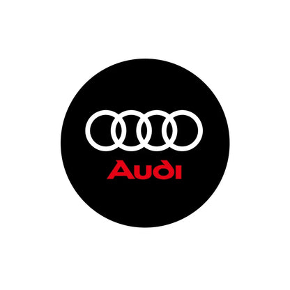 2Pcs HD Car Door Car sticker Lamp Car Door Welcome Light For Audi Sline Q3 A5 A7 A3 Q5 Q7 A4L RS Quattro S3 S4 S6 S5 S7 S8
