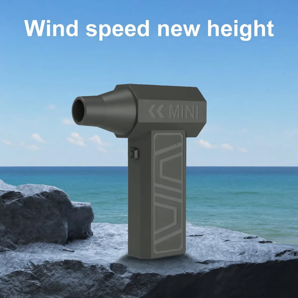 Violent Fan 105000RPM Car Fan Cleaning Blower Turbo Fan Electric Air Duster Portable Type-C Charging Turbo Jet Fan Blowing Snow
