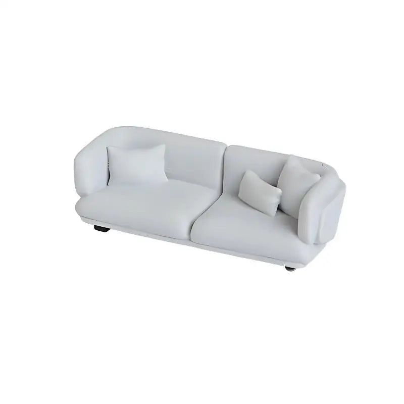 [DO]Dollhouse Living Room Furniture Decoration Dollhouse Simulation Cloud Sofa Model Dolls House Micro Scene Pretend Play Toys