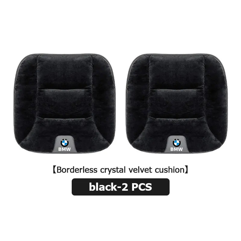 For BMW 3D Flannel Car Seat Cover Winter Warm Seat Cushion Anti Slip Auto Front Chair Seat Pad E90 E60 E46 E39 F30 F10 E87 X3 X4