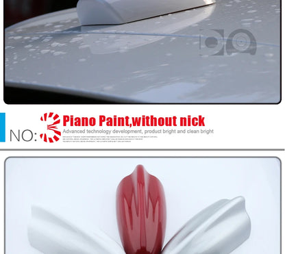 Universal Super Shark Fin Antenna Special Car Radio Aerials Piano Paint Stronger Signal For Ford Kuga Flex Territory Ecosport