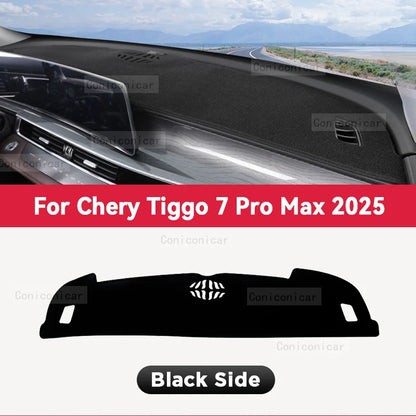 Dashboard Cover Mat Protective Pad  For CHERY TIGGO 7 Pro Max 2025 Car Accessories Dash Board Sunshade Carpet Anti-UV Dashmat