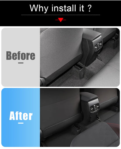 For Toyota Corolla Cross XG10 2021 2022 2023 2024 2025 Hybrid Car Seat Back Kick-Proof Mat Anti Dirty Protect Pad Accessories