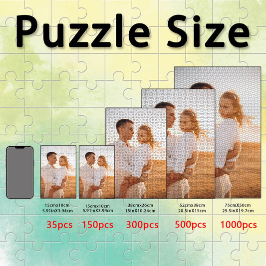 1000/300/500pcs Graduation  Customized Picture Personalised Decompression Puzzles Personalized Poster For Kids Toy Children Gift