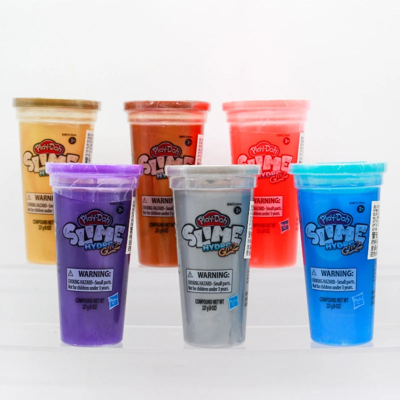 Hasbro Play-Doh Slime Super Stretch Anti-stress Modeling Clay Toy Colorful Diy Handmade Creative Arts and Crafts Prop  Gifts