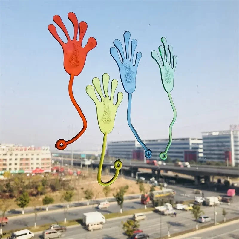 1-30pcs Mini Fun Sticky Hands Sensory Toys for Kids Birthday Party Favors Classroom Prizes Kids Prank  Novelty Gift Party