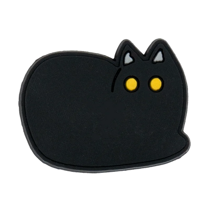 1/50/100pcs Cat Shoe Charms Sphinx Orange Cat Pins for Shoe Accessories Cute Decorations for Kids Women Clog Buckle Ornament
