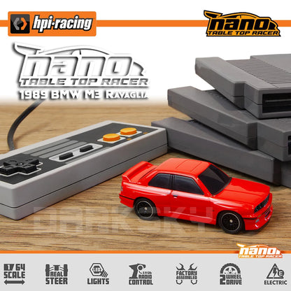 New HPI 1:64 NANO-TTR 160990 160991 1/64 Mirco RC Remote Control Model On-road Car Desktop Adult Children's Toys