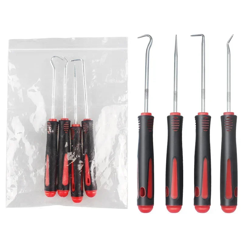 4/11pcs Car Pick Hook Set O Ring Oil Seal Screwdrivers Puller Remover O-Ring Seal Gasket Auto Repair Tools