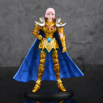 Gold Saint Seiya Figure Saint Sagittarius PVC Action Figure Libra Gemini 18CM Amine Toy Figurine Aixlan