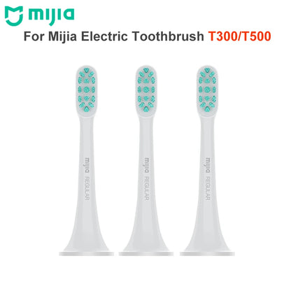 3pcs Original MIJIA T300 T500 Sonic Toothbrush Heads Teethbrush Replacement Heads Sonic Oral Hygiene Mi Oral Clean