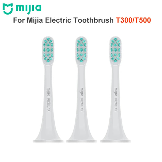 3pcs Original MIJIA T300 T500 Sonic Toothbrush Heads Teethbrush Replacement Heads Sonic Oral Hygiene Mi Oral Clean