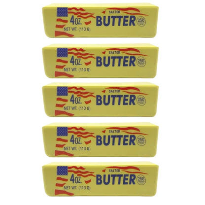 Soft Butter Stick Squeeze Slow Rise Stress Relief Toy Yellow Cheese Stick Fidget Toy Children's Squeeze Ball Birthday Gift
